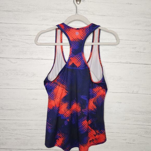 Athleta Red &‎ Blue & Black Cloudlight Women's Tank Size Small - Picture 10 of 10